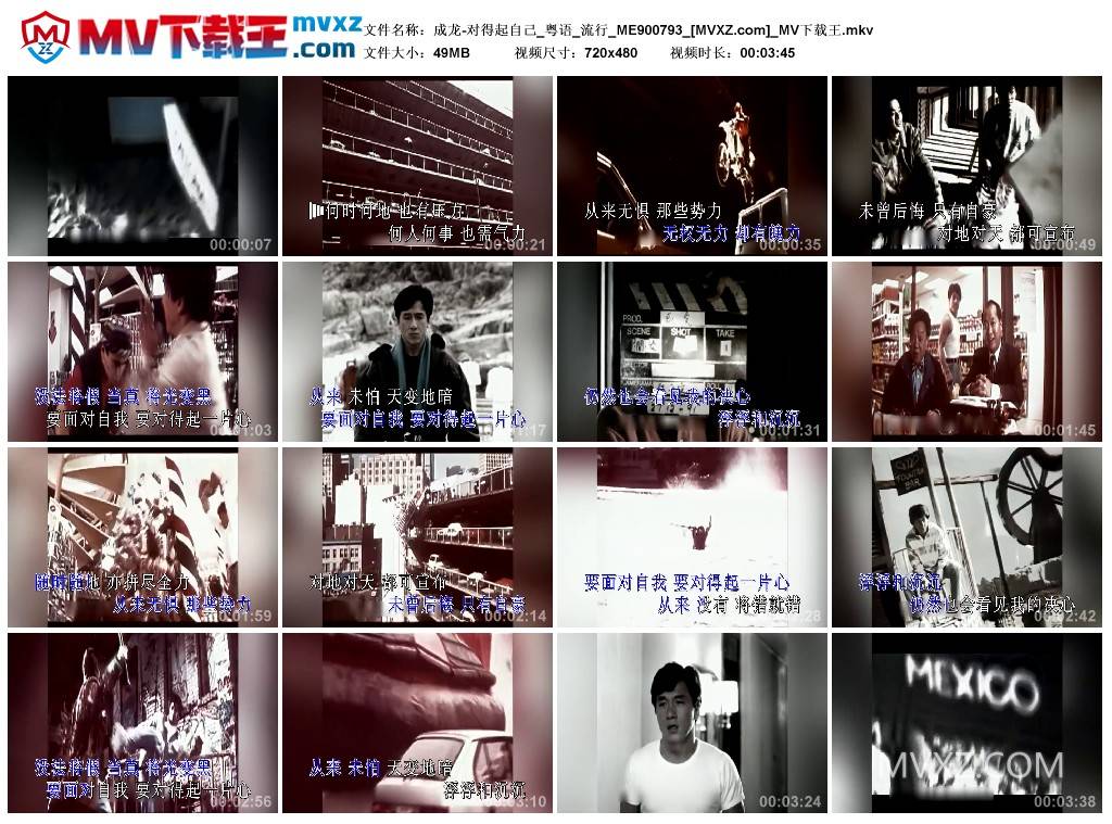 成龙-对得起自己_粤语_流行_ME900793